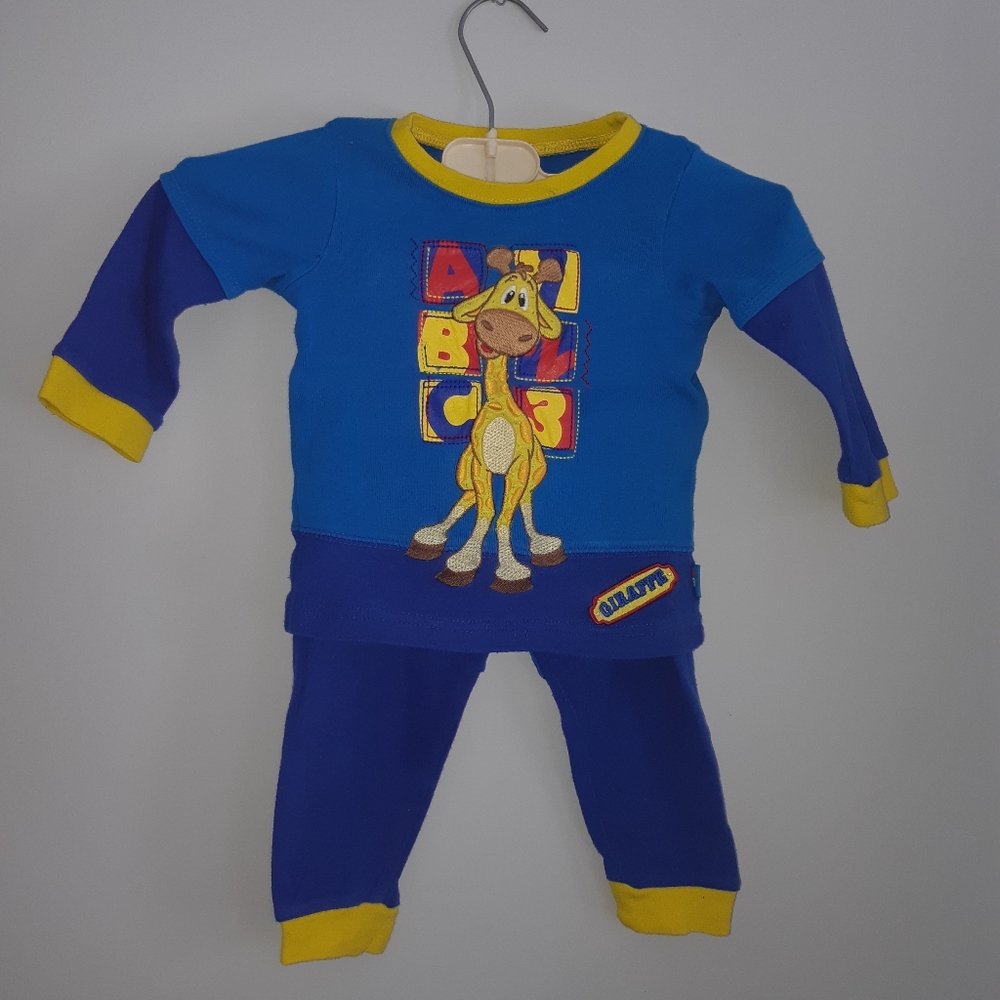 Little Tikes Baby Pajama Size 12-18 Months 100% co